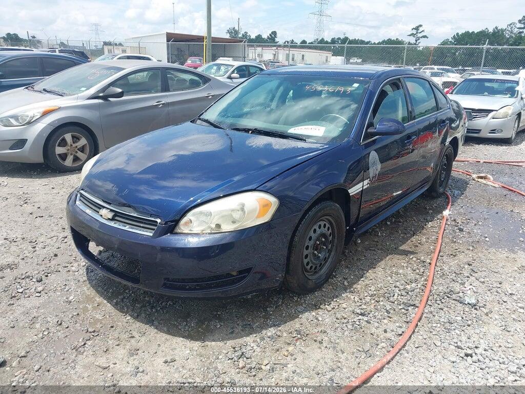 2G1WD5EM5A1156802 2010 CHEVROLET IMPALA photo no. 2