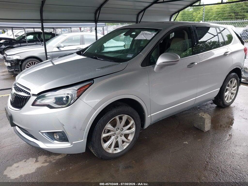 LRBFX1SA6KD033354 2019 BUICK ENVISION photo no. 2