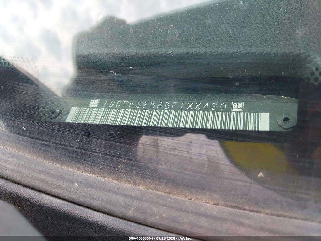 1GCPKSE36BF188420 2011 CHEVROLET SILVERADO 1500 photo no. 9