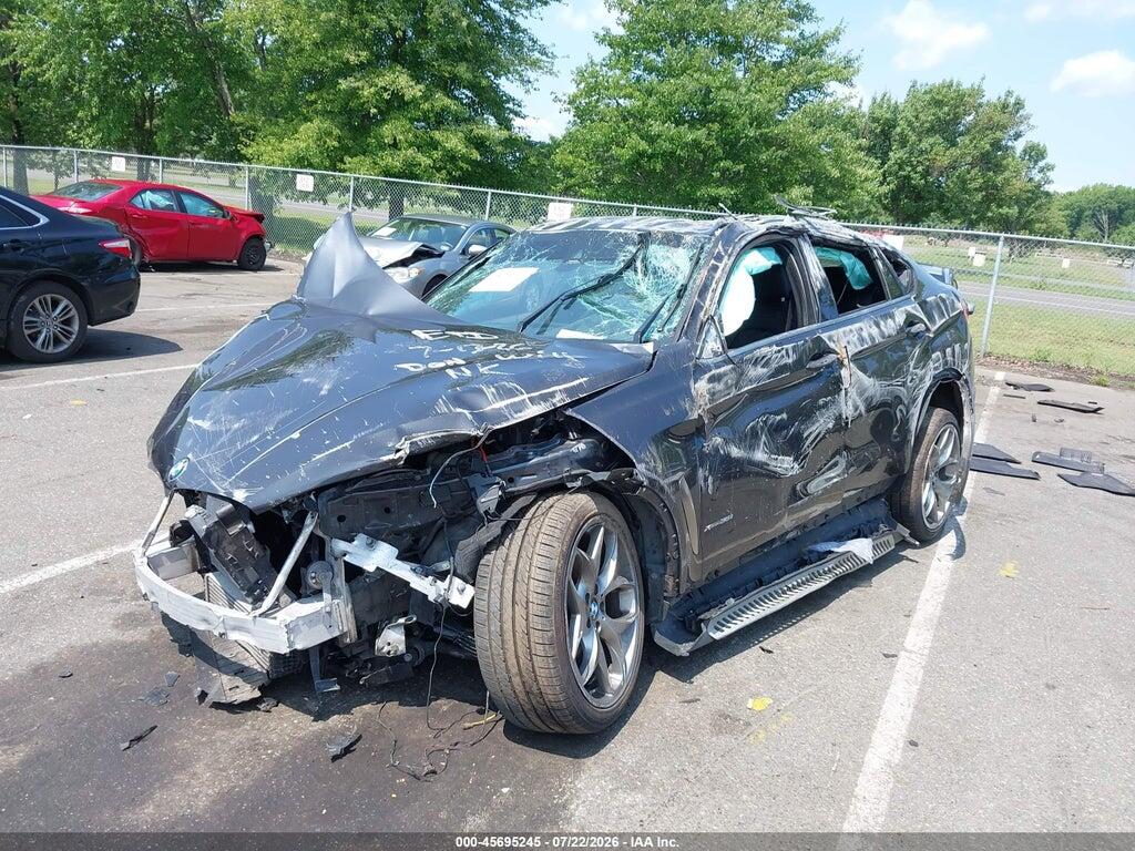 5UXKU2C30H0U29342 2017 BMW X6 photo no. 2