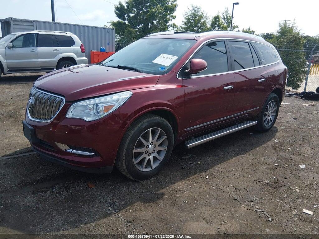 5GAKRBKD7HJ162192 2017 BUICK ENCLAVE photo no. 2