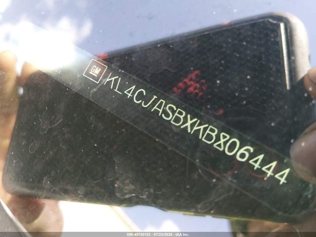 KL4CJASBXKB806444 2019 BUICK ENCORE photo no. 9