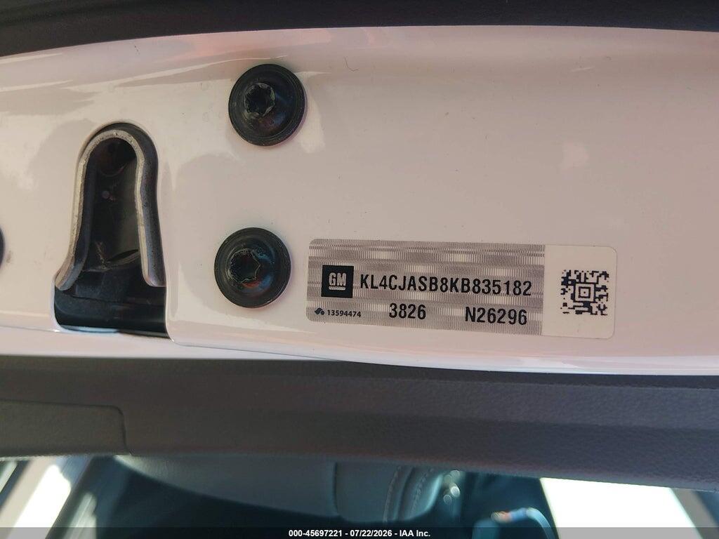 KL4CJASB8KB835182 2019 BUICK ENCORE photo no. 9