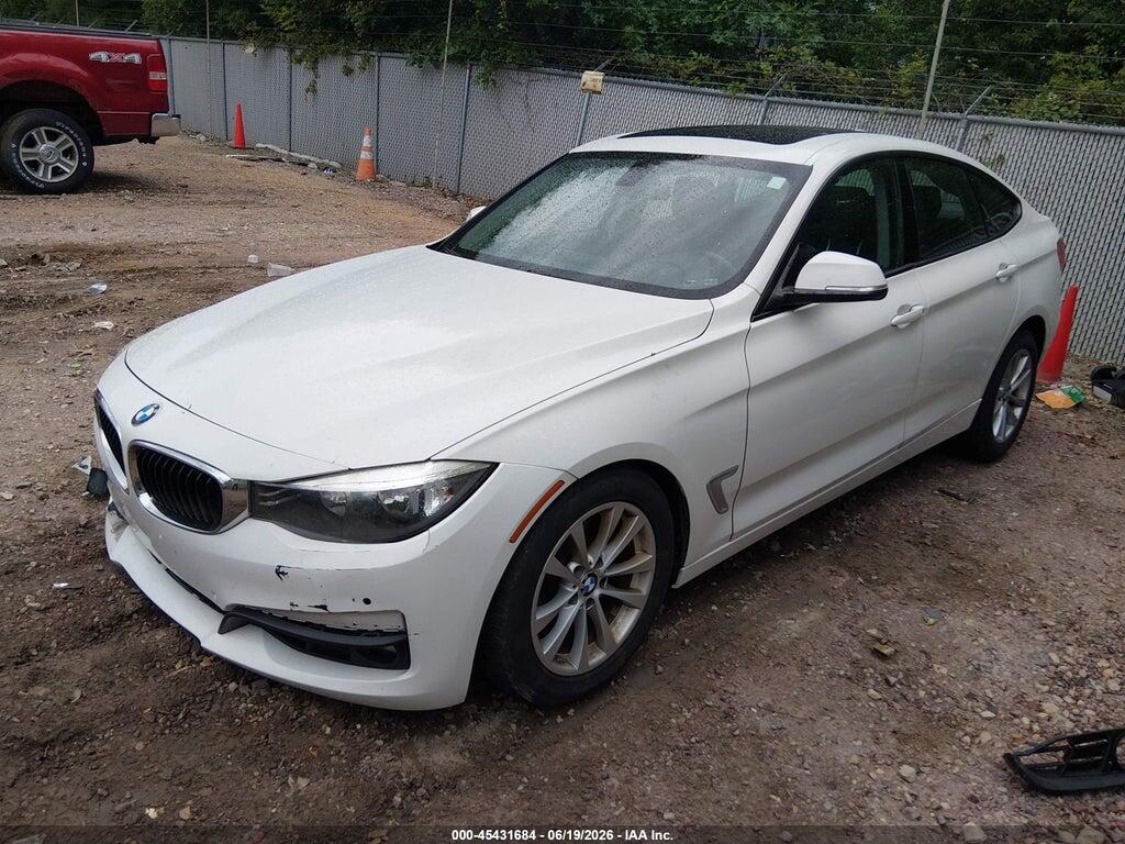 WBA3X5C56ED242902 2014 BMW 328I GRAN TURISMO photo no. 2