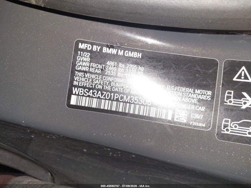 WBS43AZ01PCM35306 2023 BMW M4 photo no. 9