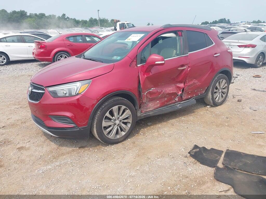 KL4CJASB4JB632627 2018 BUICK ENCORE photo no. 2