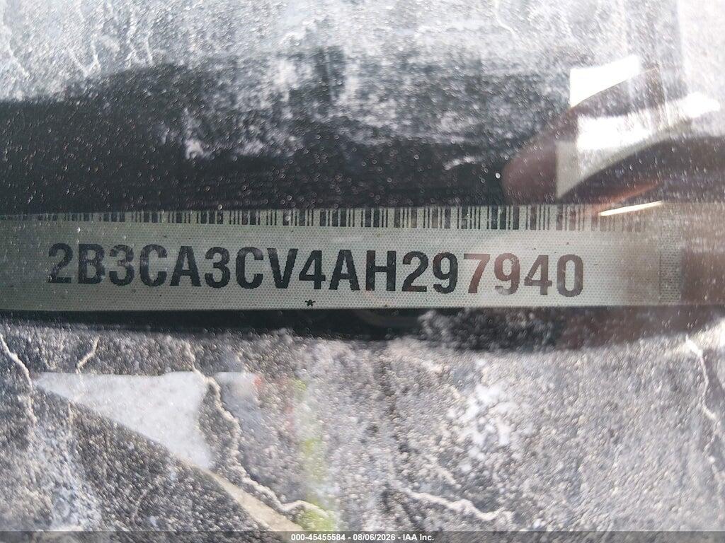 2B3CA3CV4AH297940 2010 DODGE CHARGER photo no. 9