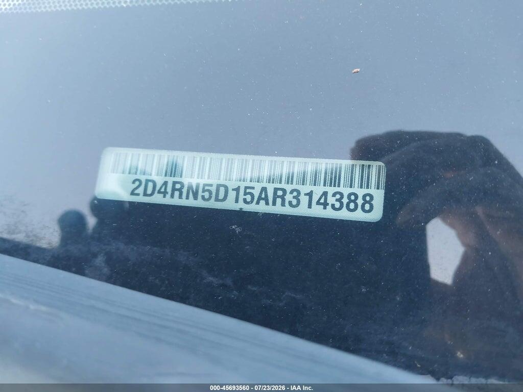 2D4RN5D15AR314388 2010 DODGE GRAND CARAVAN photo no. 9