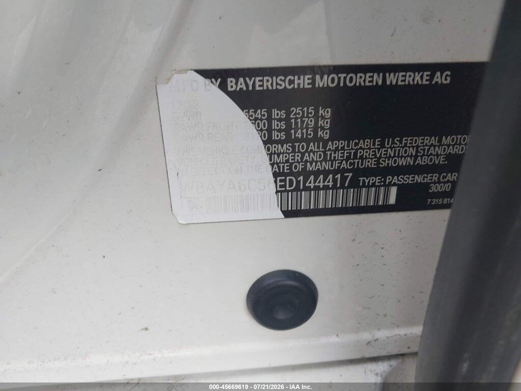 WBAYA6C56ED144417 2014 BMW 740I photo no. 9