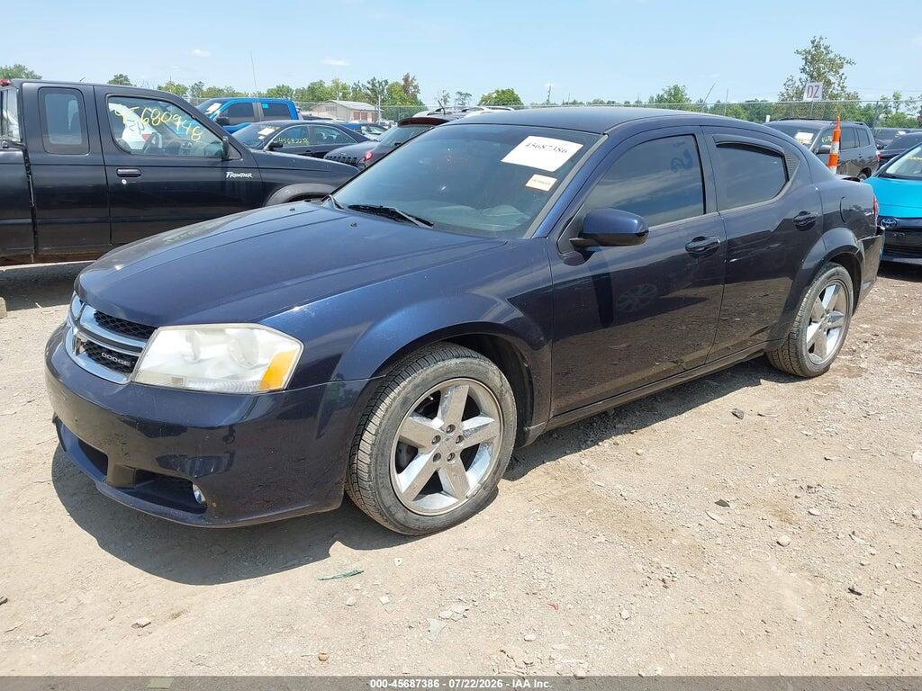1B3BD2FB1BN524752 2011 DODGE AVENGER photo no. 2