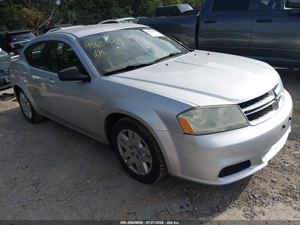 1B3BD4FB4BN541993 2011 DODGE AVENGER photo no. 1