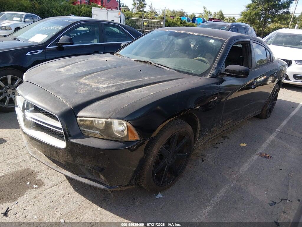 2B3CL3CG6BH606871 2011 DODGE CHARGER photo no. 2