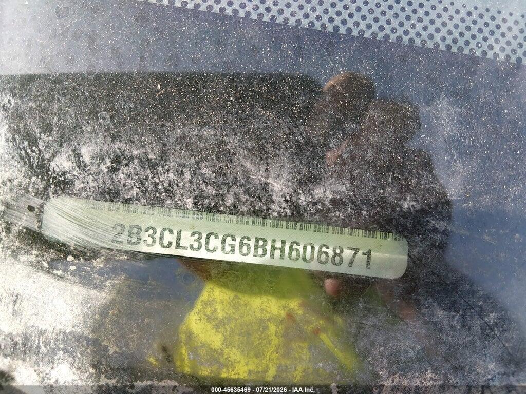 2B3CL3CG6BH606871 2011 DODGE CHARGER photo no. 9