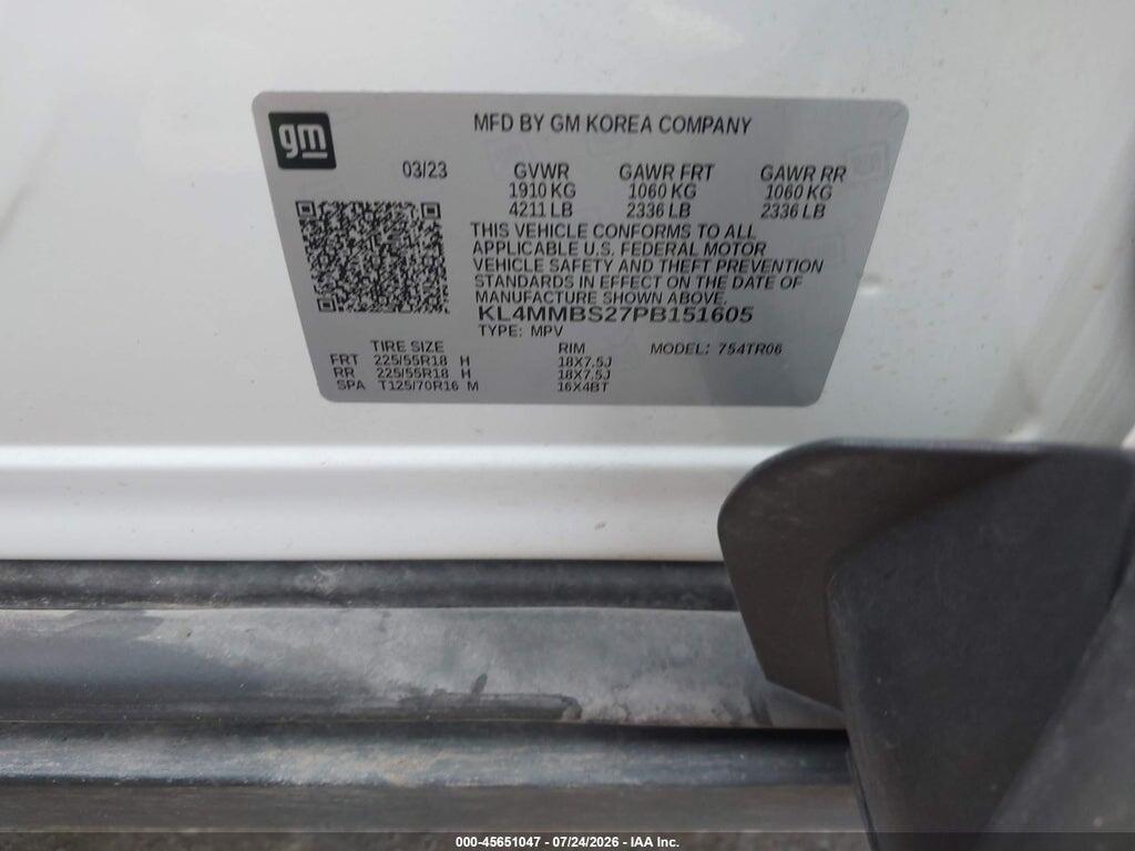 KL4MMBS27PB151605 2023 BUICK ENCORE GX photo no. 9