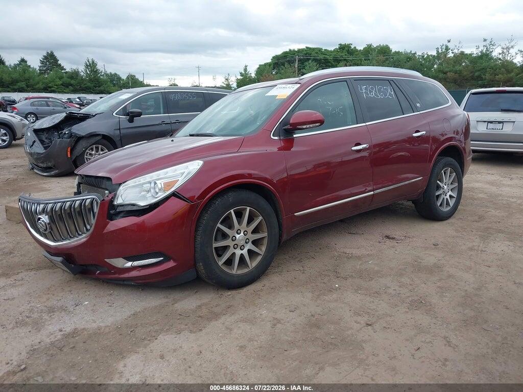 5GAKVBKD7GJ336496 2016 BUICK ENCLAVE photo no. 2