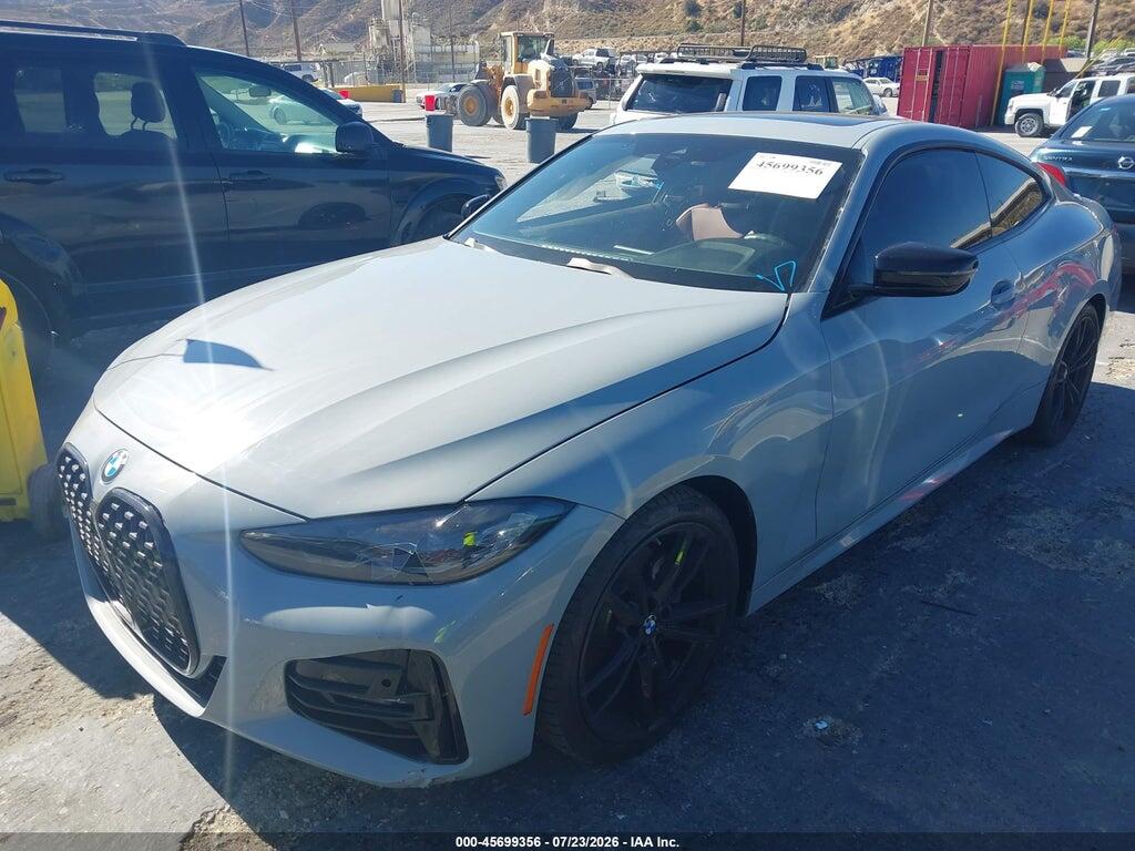 WBA53AP08NCJ66908 2022 BMW 430I photo no. 2