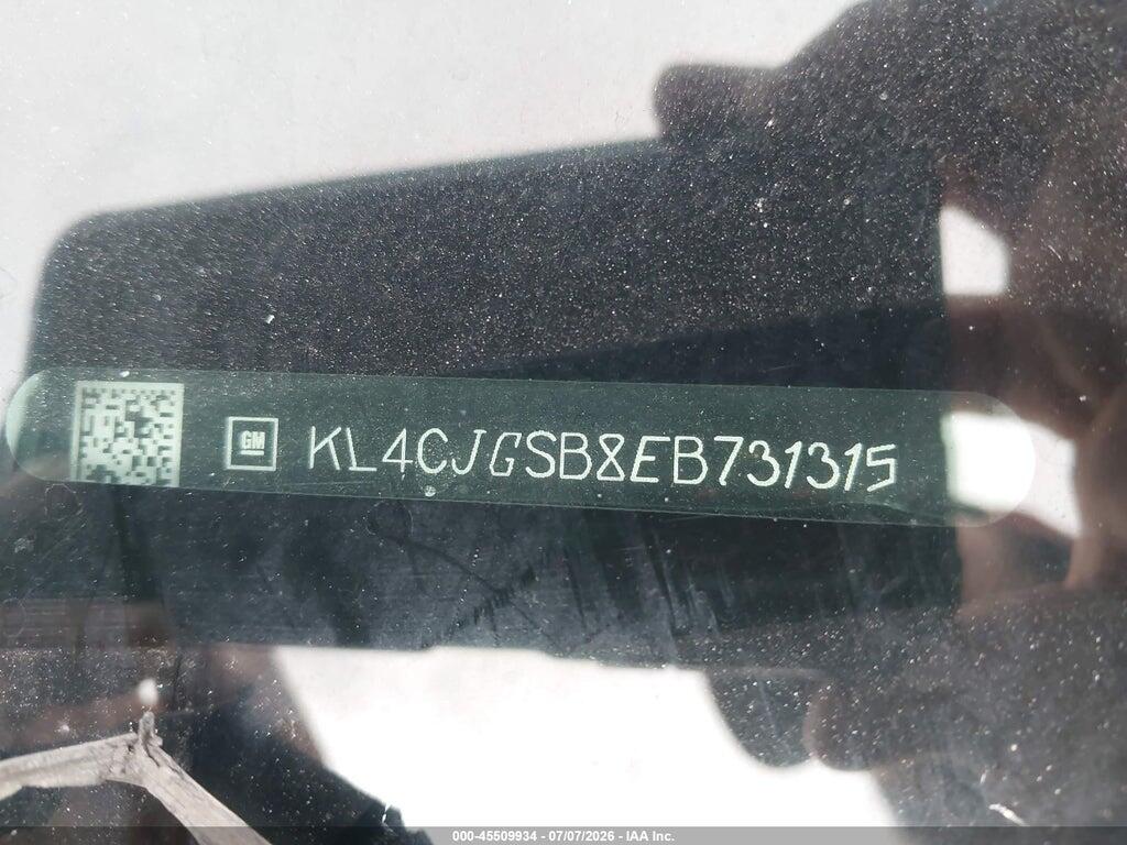 KL4CJGSB8EB731315 2014 BUICK ENCORE photo no. 9