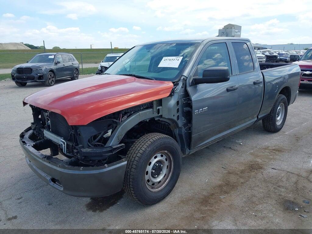 1D7RB1GK6AS221449 2010 DODGE RAM 1500 photo no. 2