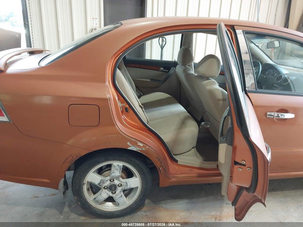 KL1TG56697B061905 2007 CHEVROLET AVEO photo no. 8