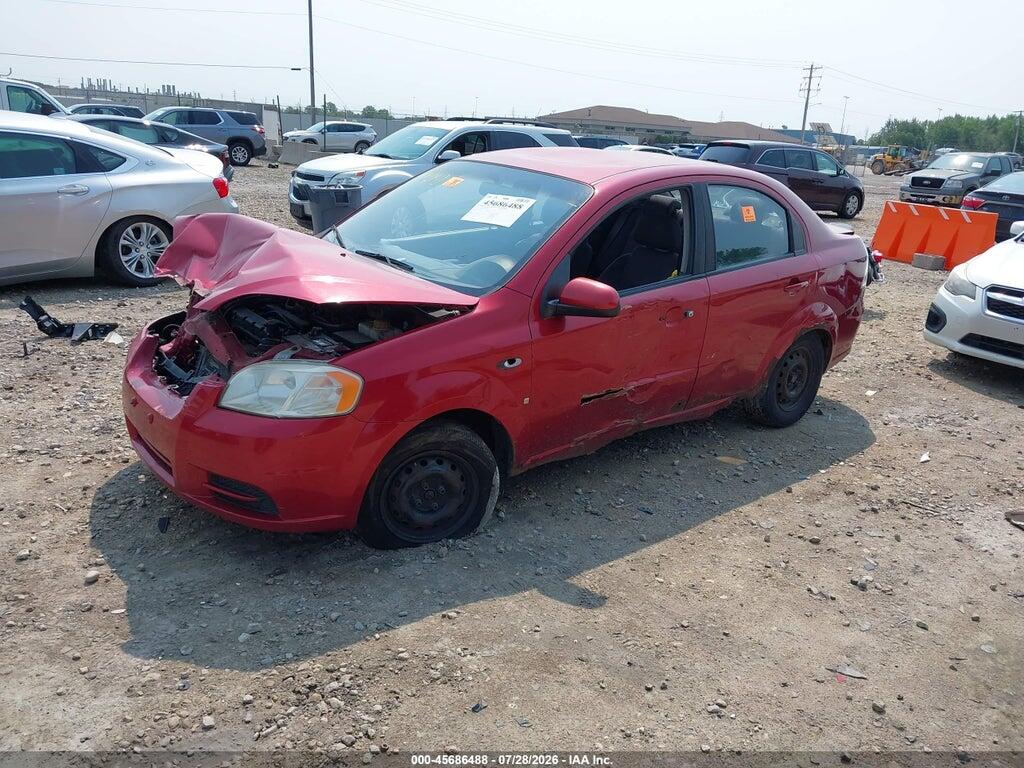 KL1TD56637B116700 2007 CHEVROLET AVEO photo no. 2
