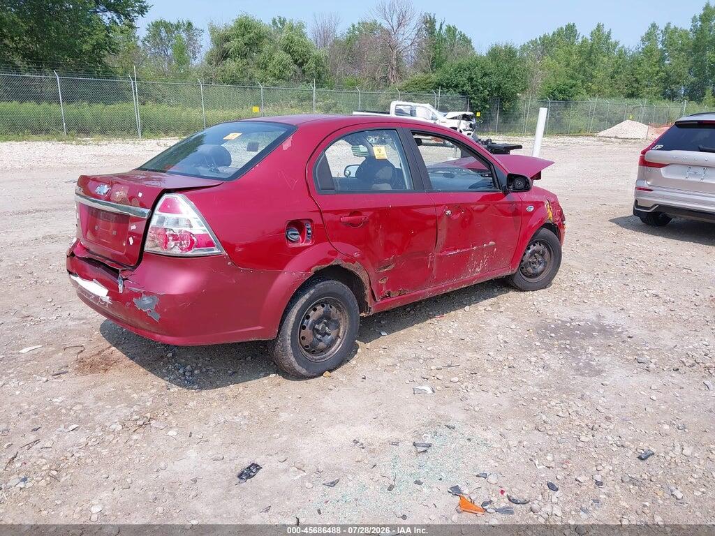 KL1TD56637B116700 2007 CHEVROLET AVEO photo no. 4