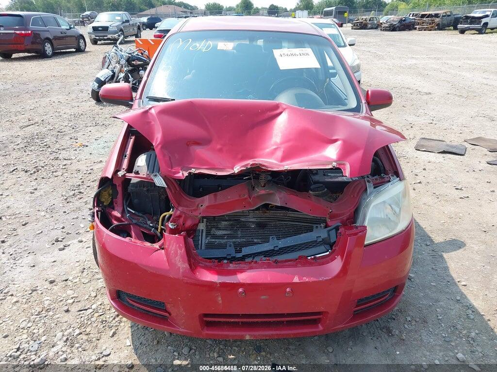KL1TD56637B116700 2007 CHEVROLET AVEO photo no. 6