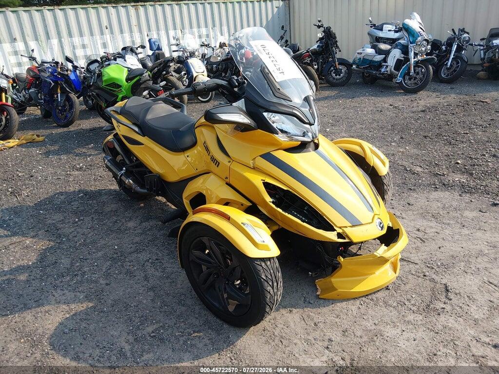 2013 CAN-AM SPYDER ROADSTER 2BXNCAC18DV000239