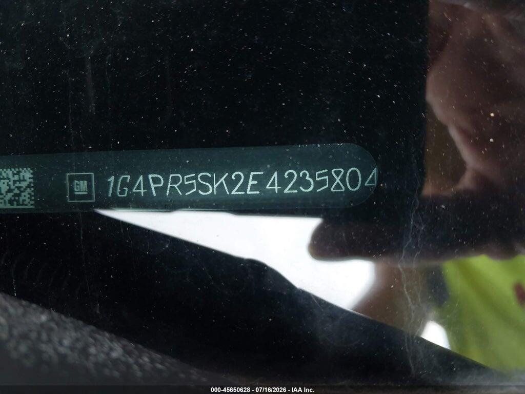 1G4PR5SK2E4235804 2014 BUICK VERANO photo no. 9