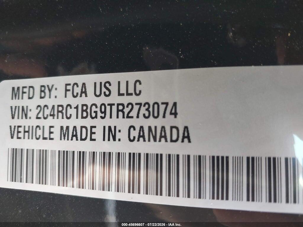 2C4RC1BG9TR273074 2026 CHRYSLER PACIFICA photo no. 9