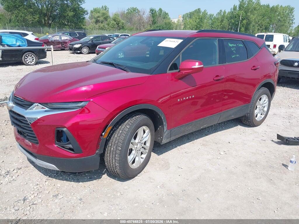 3GNKBCRS2KS699918 2019 CHEVROLET BLAZER photo no. 2