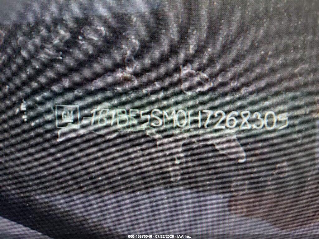1G1BF5SM0H7268305 2017 CHEVROLET CRUZE photo no. 9