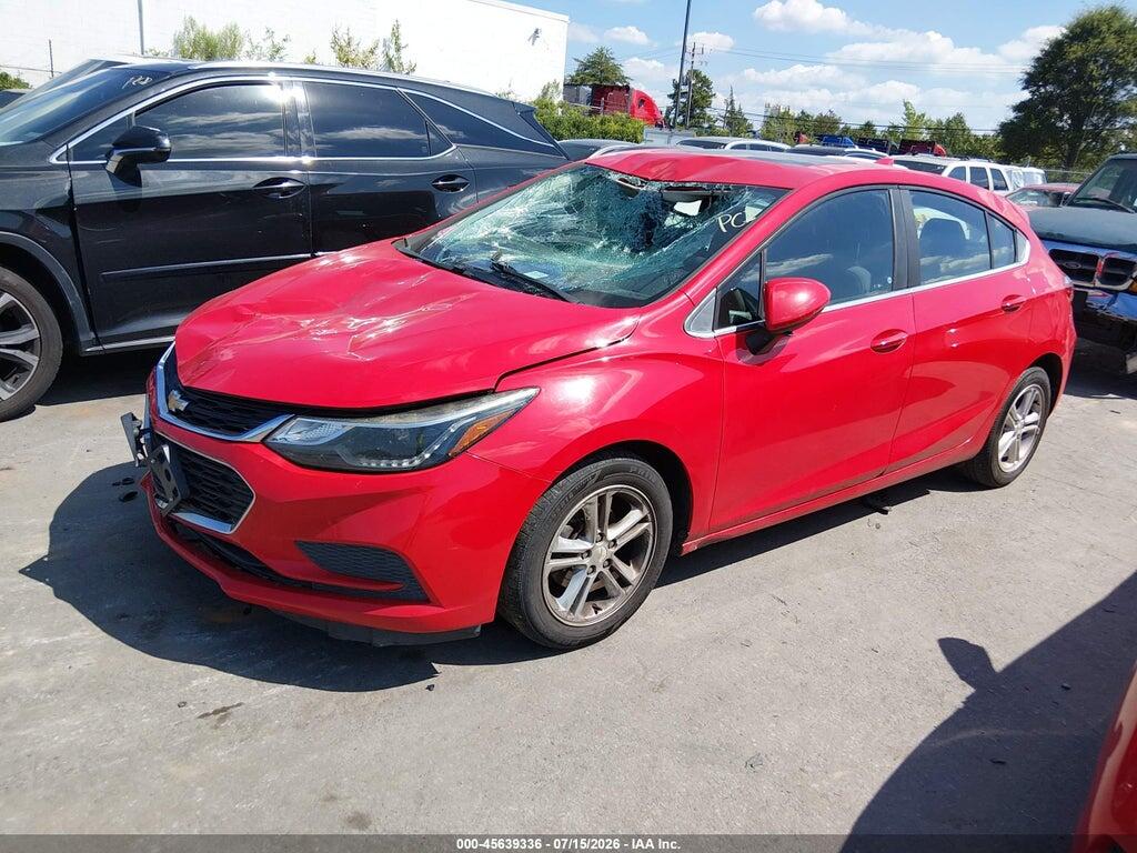 3G1BE6SM9HS581640 2017 CHEVROLET CRUZE photo no. 2