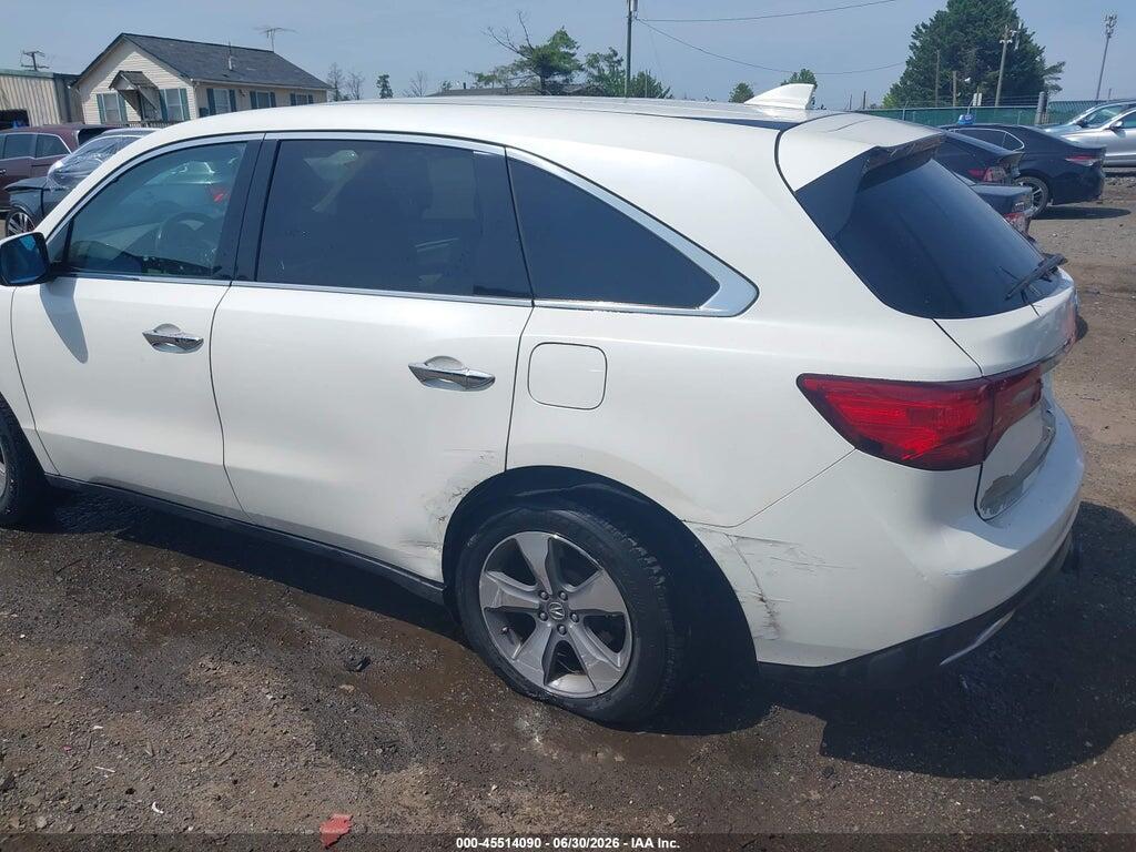 5FRYD4H26FB033016 2015 ACURA MDX photo no. 6