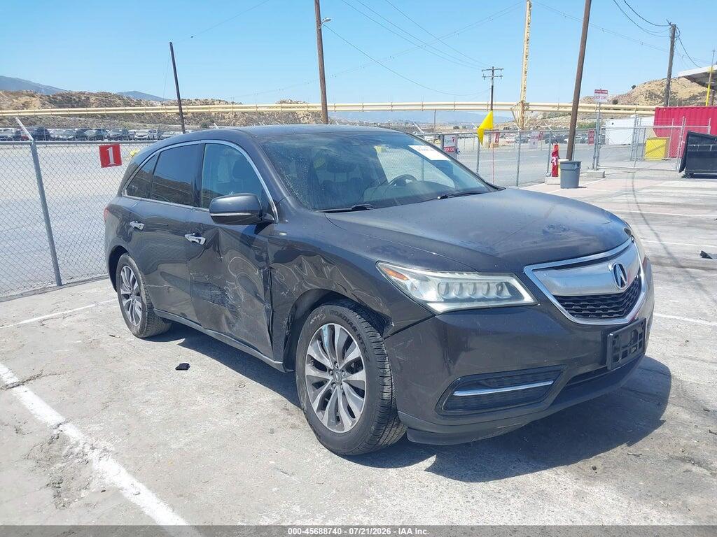 5FRYD3H40FB009497 2015 ACURA MDX photo no. 1