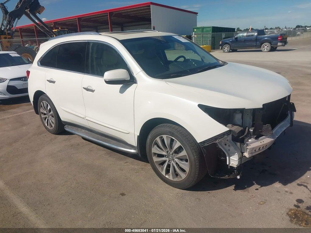 5FRYD4H48FB014484 2015 ACURA MDX photo no. 1
