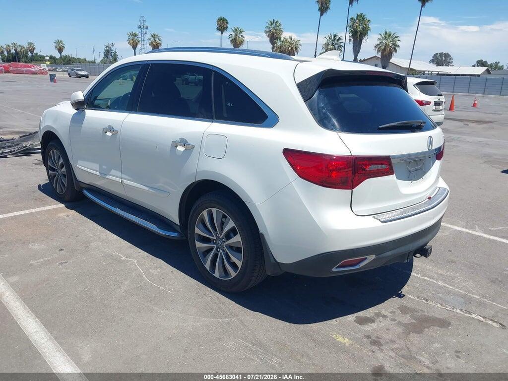 5FRYD4H48FB014484 2015 ACURA MDX photo no. 3