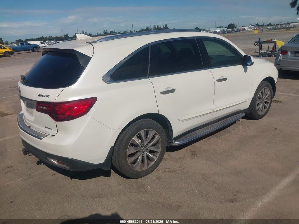 5FRYD4H48FB014484 2015 ACURA MDX photo no. 4