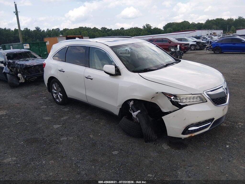 5FRYD4H80FB016376 2015 ACURA MDX photo no. 1