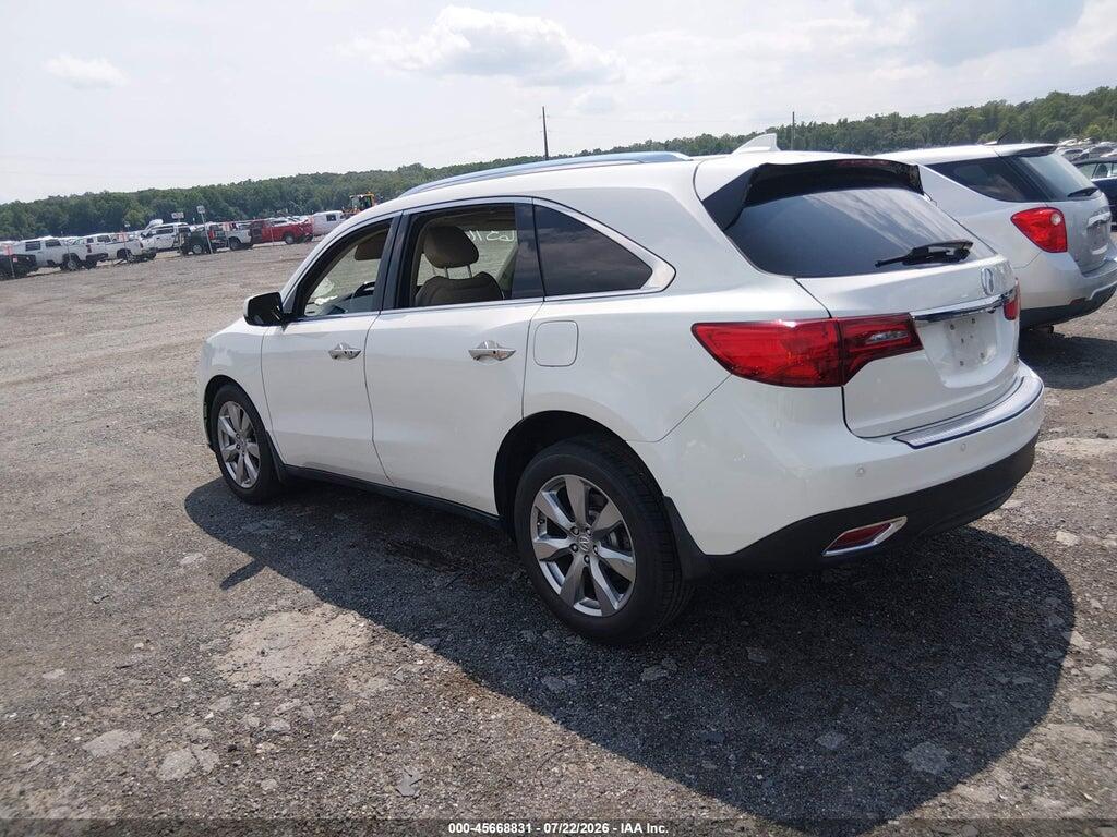 5FRYD4H80FB016376 2015 ACURA MDX photo no. 3