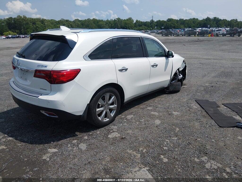 5FRYD4H80FB016376 2015 ACURA MDX photo no. 4