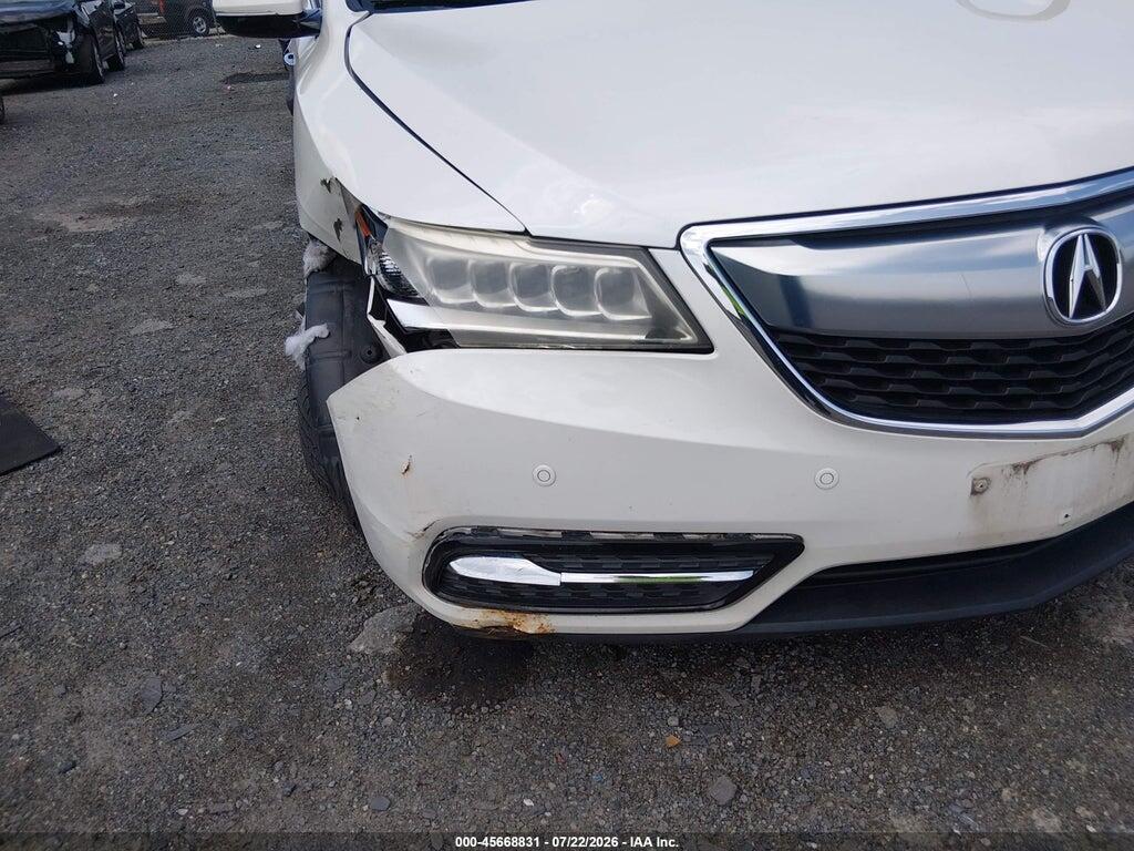 5FRYD4H80FB016376 2015 ACURA MDX photo no. 6