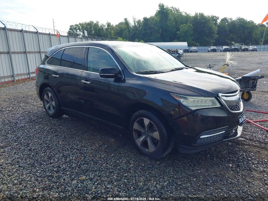 5FRYD3H28FB006507 2015 ACURA MDX photo no. 1
