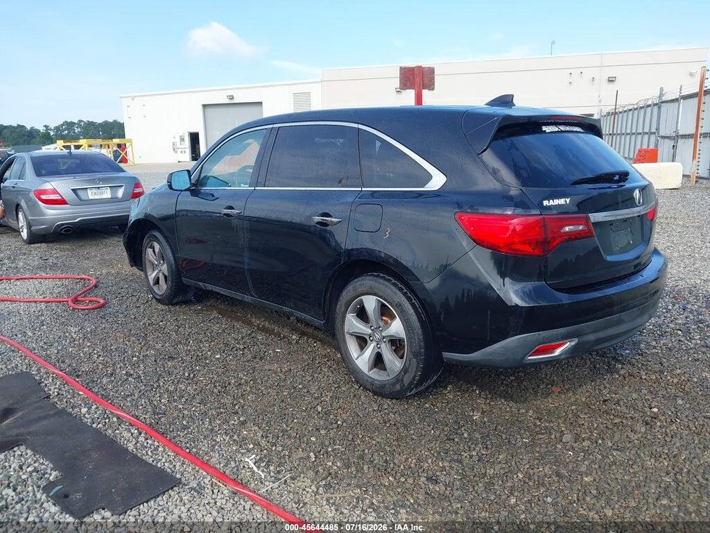 5FRYD3H28FB006507 2015 ACURA MDX photo no. 3