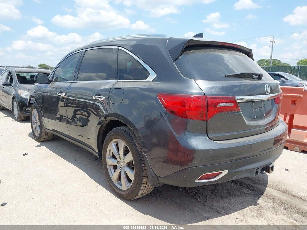 5FRYD4H84FB012881 2015 ACURA MDX photo no. 3