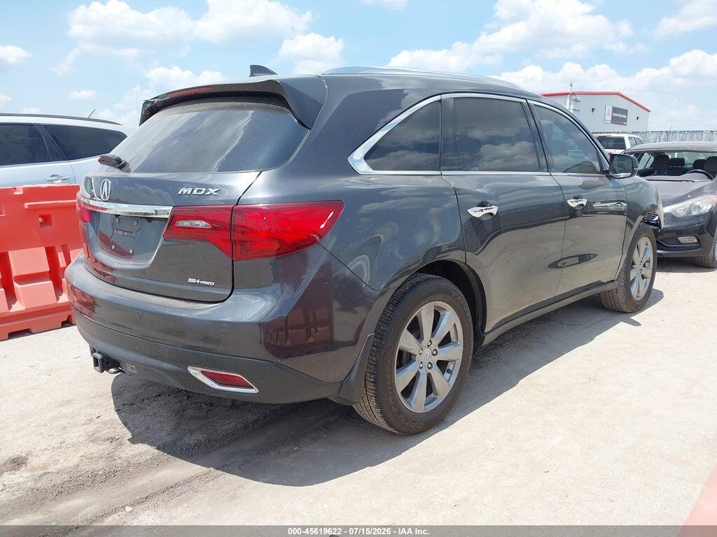 5FRYD4H84FB012881 2015 ACURA MDX photo no. 4