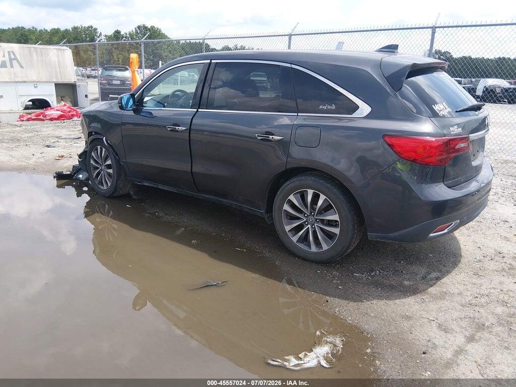 5FRYD3H44FB014606 2015 ACURA MDX photo no. 3