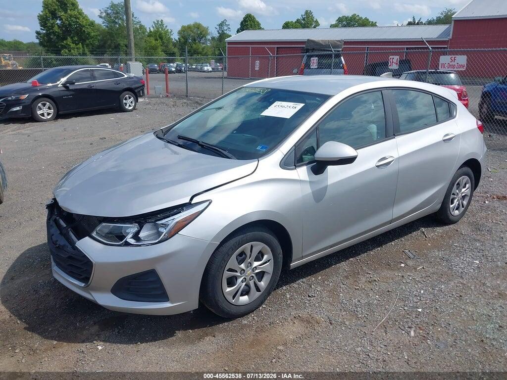 3G1BC6SM6KS611416 2019 CHEVROLET CRUZE photo no. 2