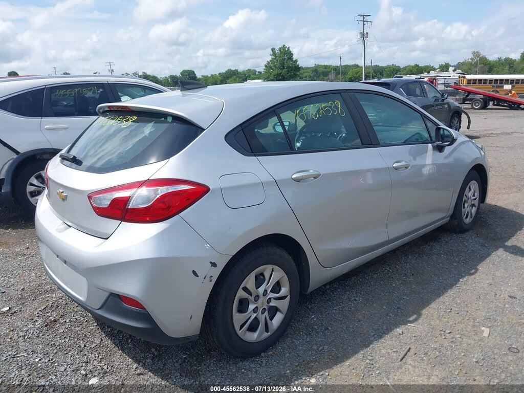 3G1BC6SM6KS611416 2019 CHEVROLET CRUZE photo no. 4