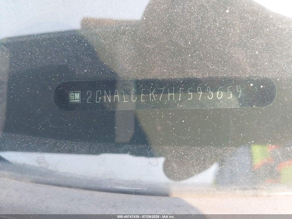 2GNALCEK7H1593659 2017 CHEVROLET EQUINOX photo no. 9