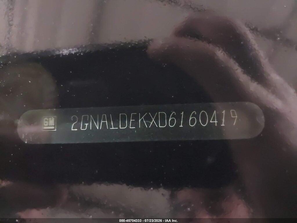 2GNALDEKXD6160419 2013 CHEVROLET EQUINOX photo no. 9